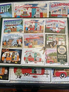 Cobble Hill Hitting The Road 1000 Piece Puzzle